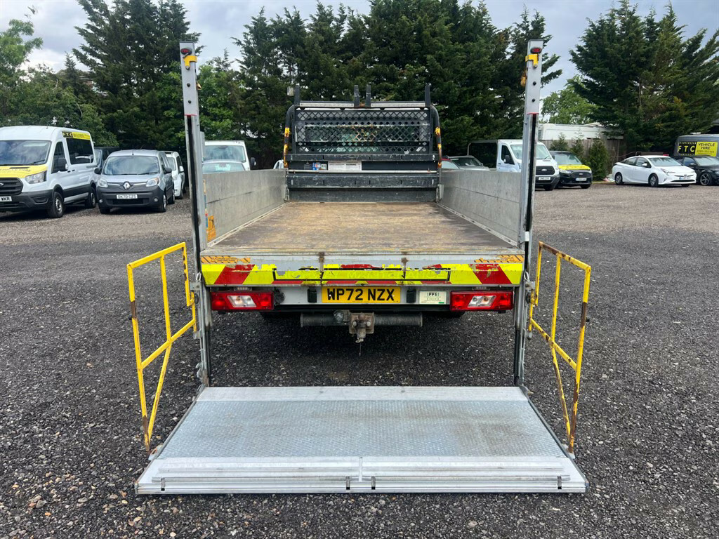Ford Transit Custom Dropside Lwb Euro-6 With Tail Lift Dropside WP72NZX Silver #5