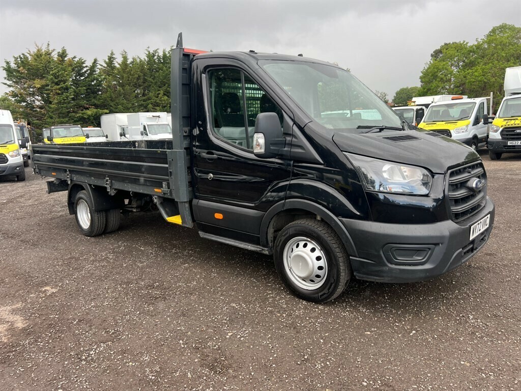 Ford Transit Custom 2.0 Ecoblue 130Ps Chassis Cab Chassis Cab M Black