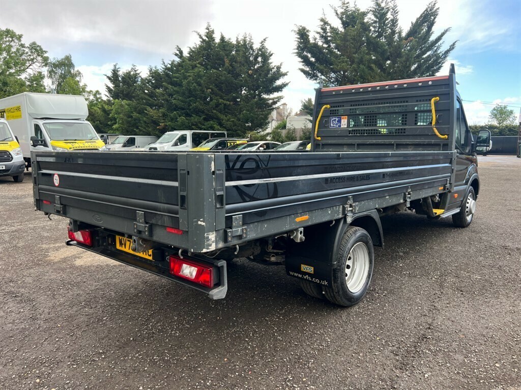 Ford Transit Custom 2.0 Ecoblue 130Ps Chassis Cab Chassis Cab M WV72VMC Black #6