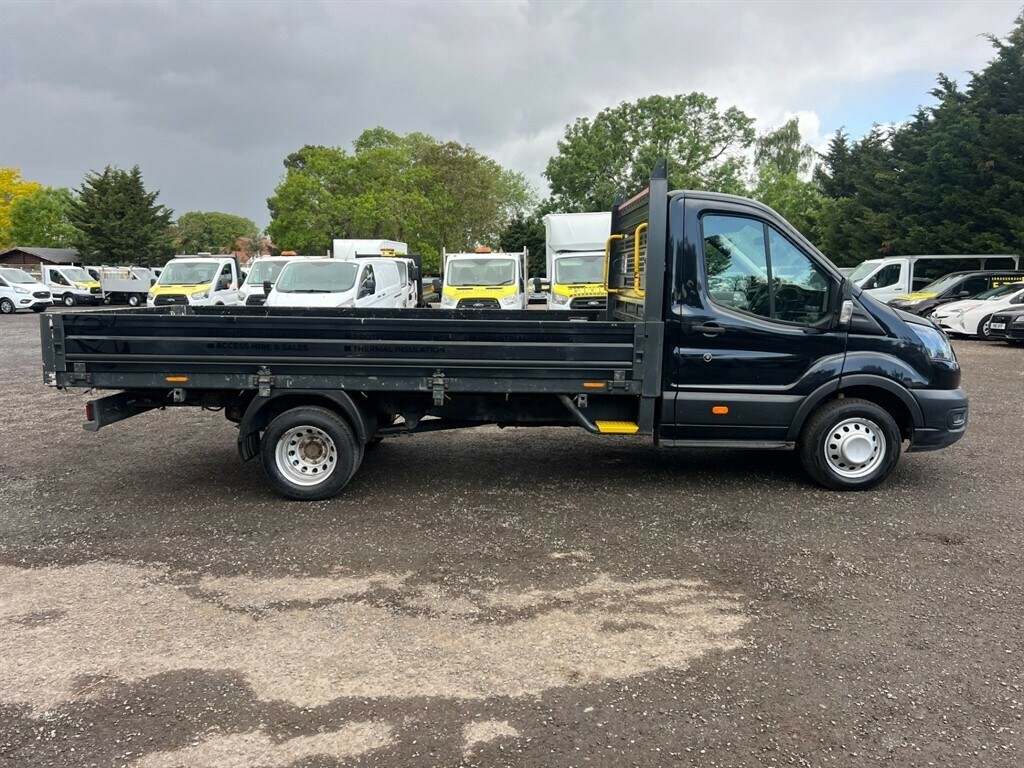 Ford Transit Custom 2.0 Ecoblue 130Ps Chassis Cab Chassis Cab M WV72VMC Black #2