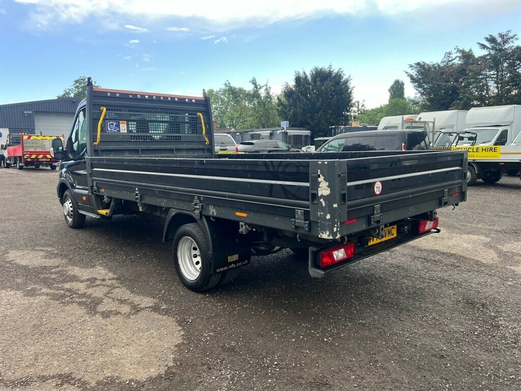 Ford Transit Custom 2.0 Ecoblue 130Ps Chassis Cab Chassis Cab M WV72VMC Black #5