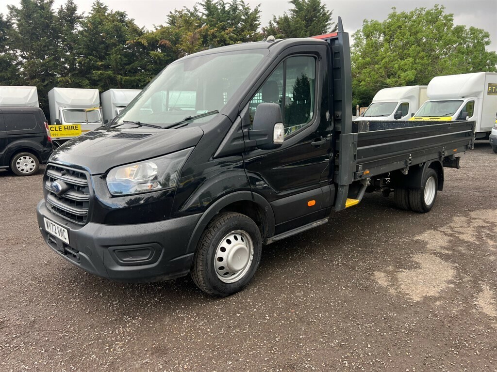 Ford Transit Custom 2.0 Ecoblue 130Ps Chassis Cab Chassis Cab M WV72VMC Black #4