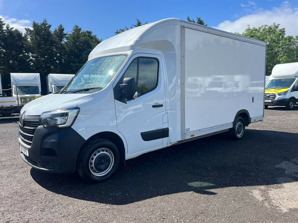 Renault Master Ll35dci 135 Business Low Roof Platform Cab Platfor DU71RFE White #3