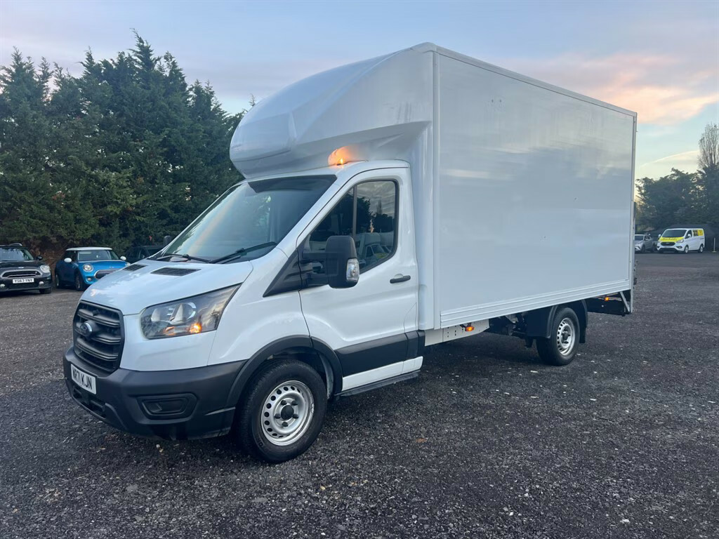 Ford Transit Custom 2.0 Ecoblue 130Ps Chassis Cab Chassis Cab M WR71KJN White #2