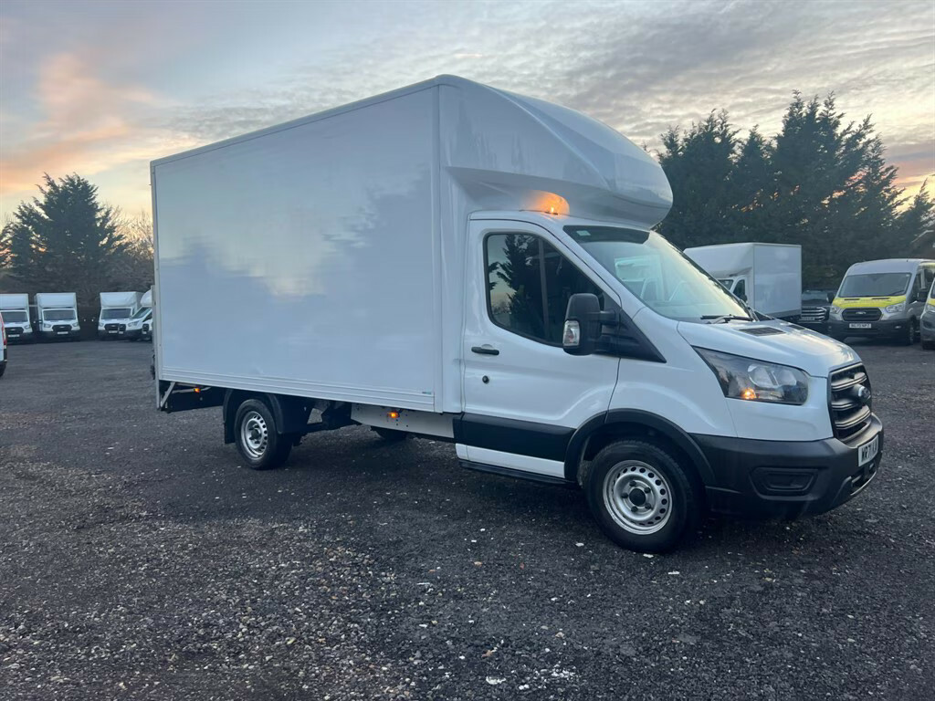 Ford Transit Custom 2.0 Ecoblue 130Ps Chassis Cab Chassis Cab M WR71KJN White #4