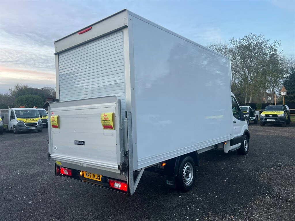 Ford Transit Custom 2.0 Ecoblue 130Ps Chassis Cab Chassis Cab M WR71KJN White #3