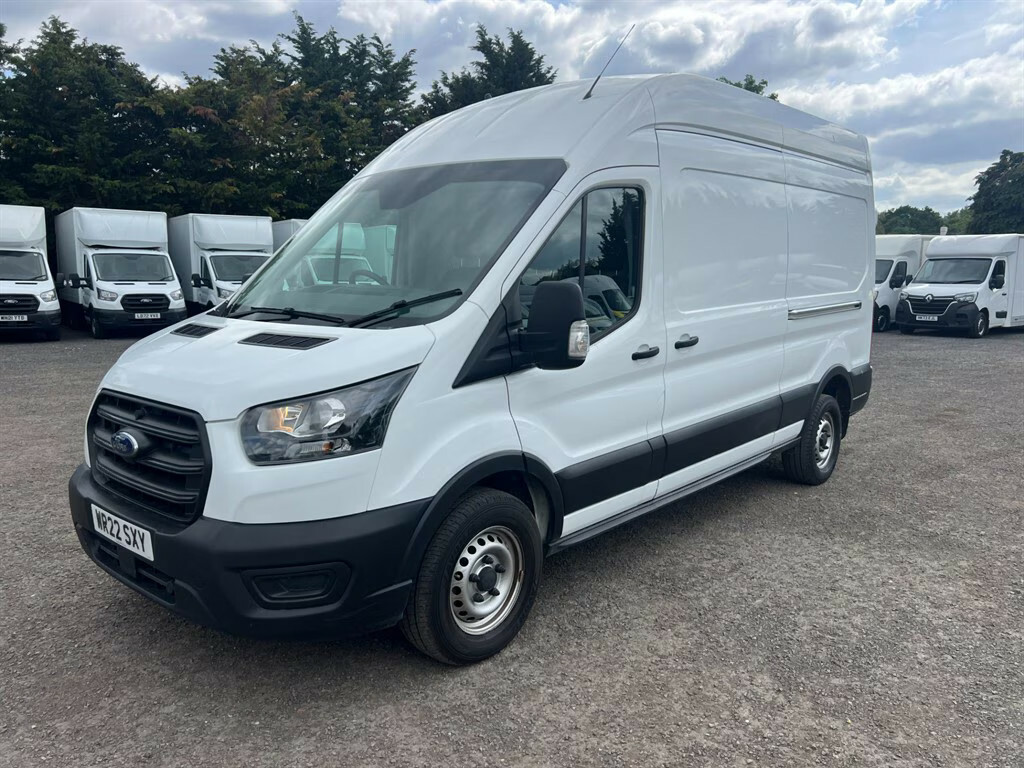 Ford Transit Custom 2.0 Ecoblue 130Ps H3 Leader Van Panel Van M WR22SXY White #2