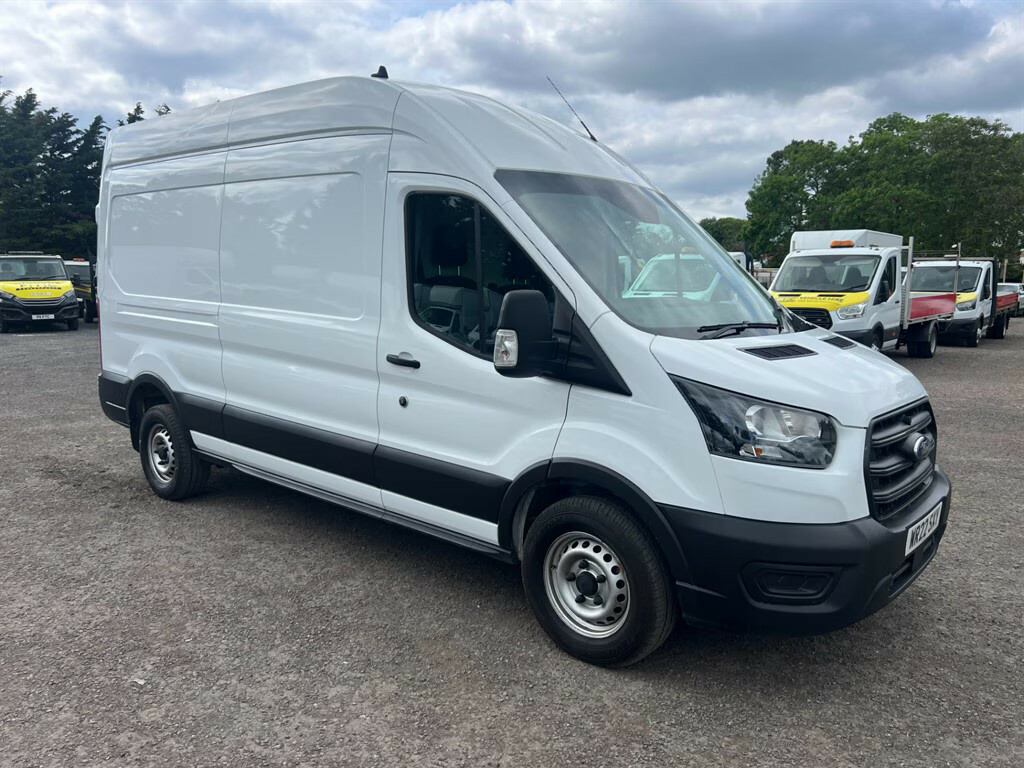 Ford Transit Custom 2.0 Ecoblue 130Ps H3 Leader Van Panel Van M WR22SXY White #4