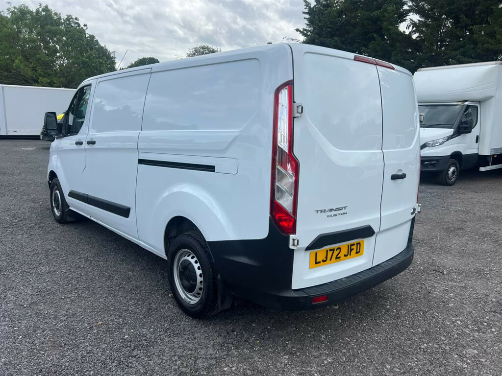 Ford Transit Custom 300 Leader P V Ecoblue L2 Lwb Panel Van Man LJ72JFD White #3