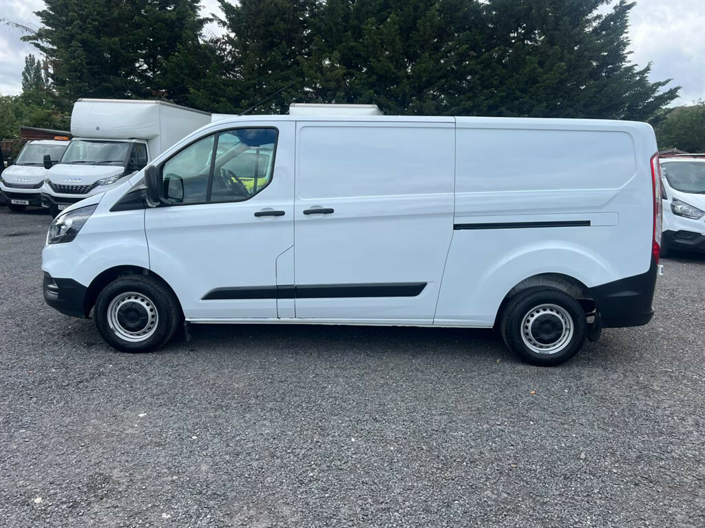 Ford Transit Custom 300 Leader P V Ecoblue L2 Lwb Panel Van Man LJ72JFD White #2