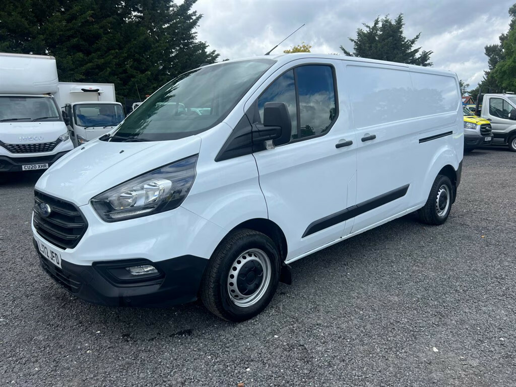 Ford Transit Custom 300 Leader P V Ecoblue L2 Lwb Panel Van Man White