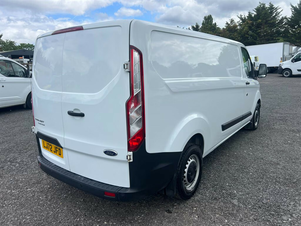 Ford Transit Custom 300 Leader P V Ecoblue L2 Lwb Panel Van Man LJ72JFD White #6