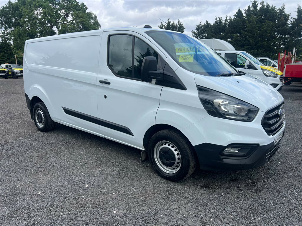 Ford Transit Custom 300 Leader P V Ecoblue L2 Lwb Panel Van Man LJ72JFD White #4