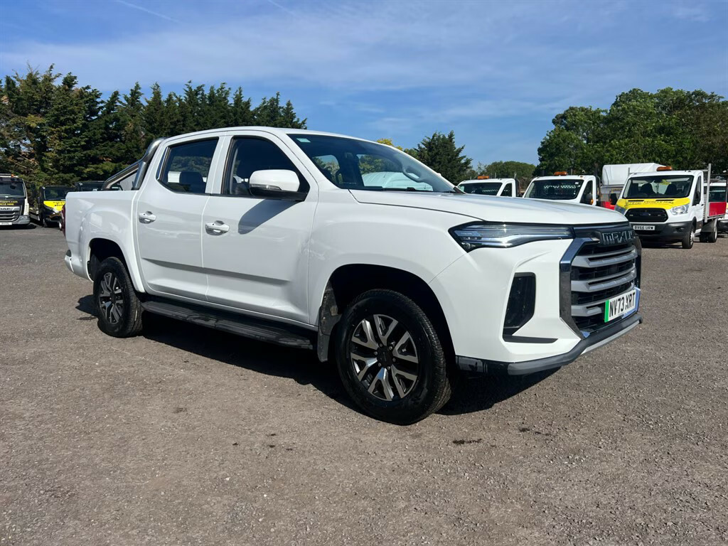 Maxus T90 130Kw Elite Double Cab Pickup 88.5Kwh Pick Up White