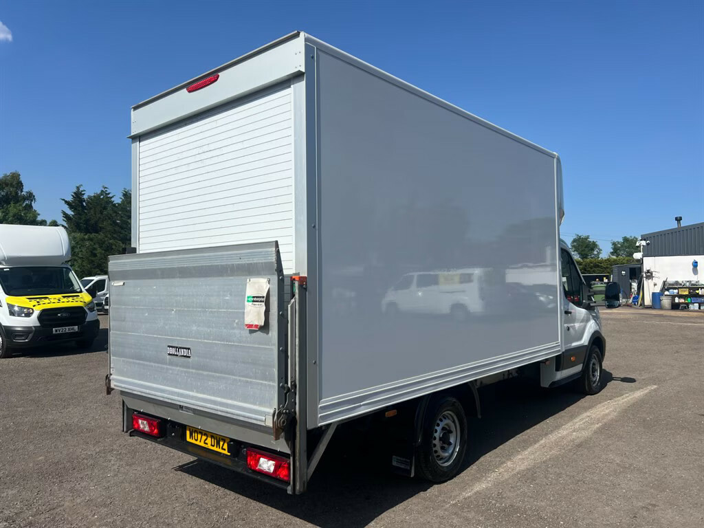 Ford Transit Custom 2.0 Ecoblue 130Ps Chassis Cab Chassis Cab M W072DWZ White #4