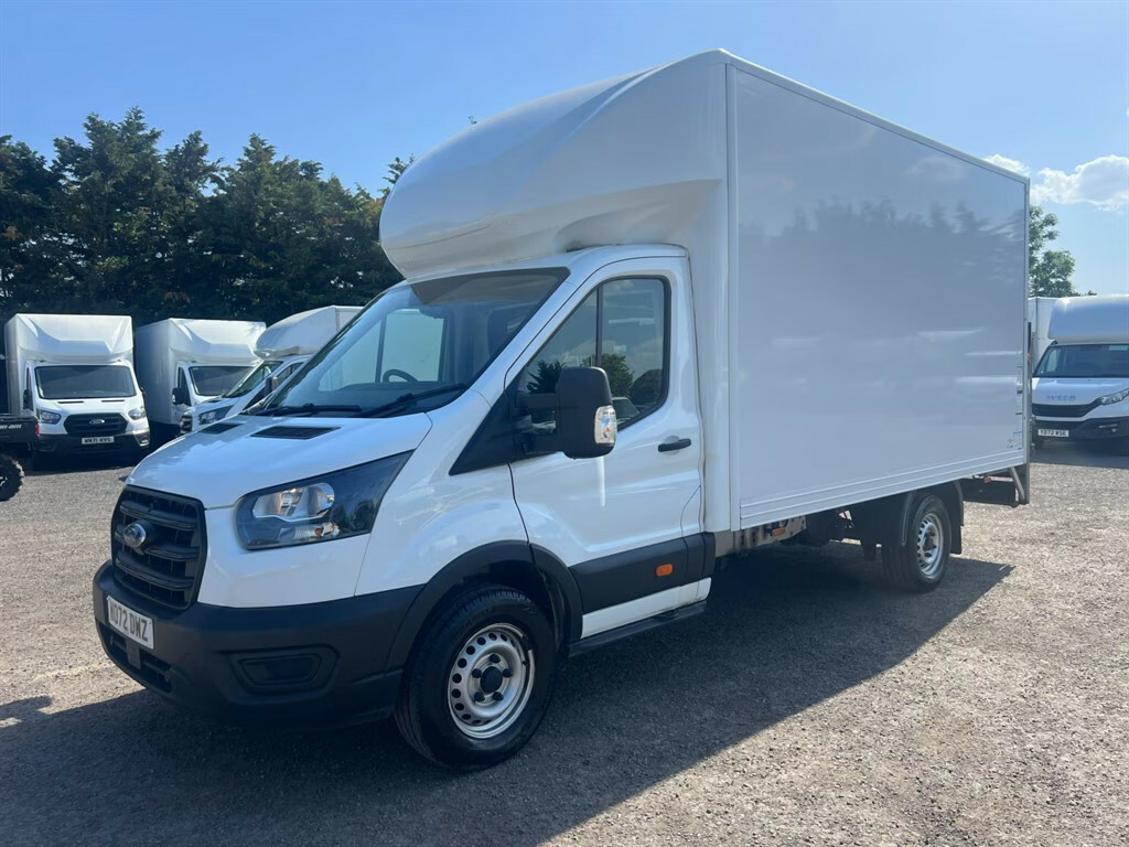 Ford Transit Custom 2.0 Ecoblue 130Ps Chassis Cab Chassis Cab M W072DWZ White #5