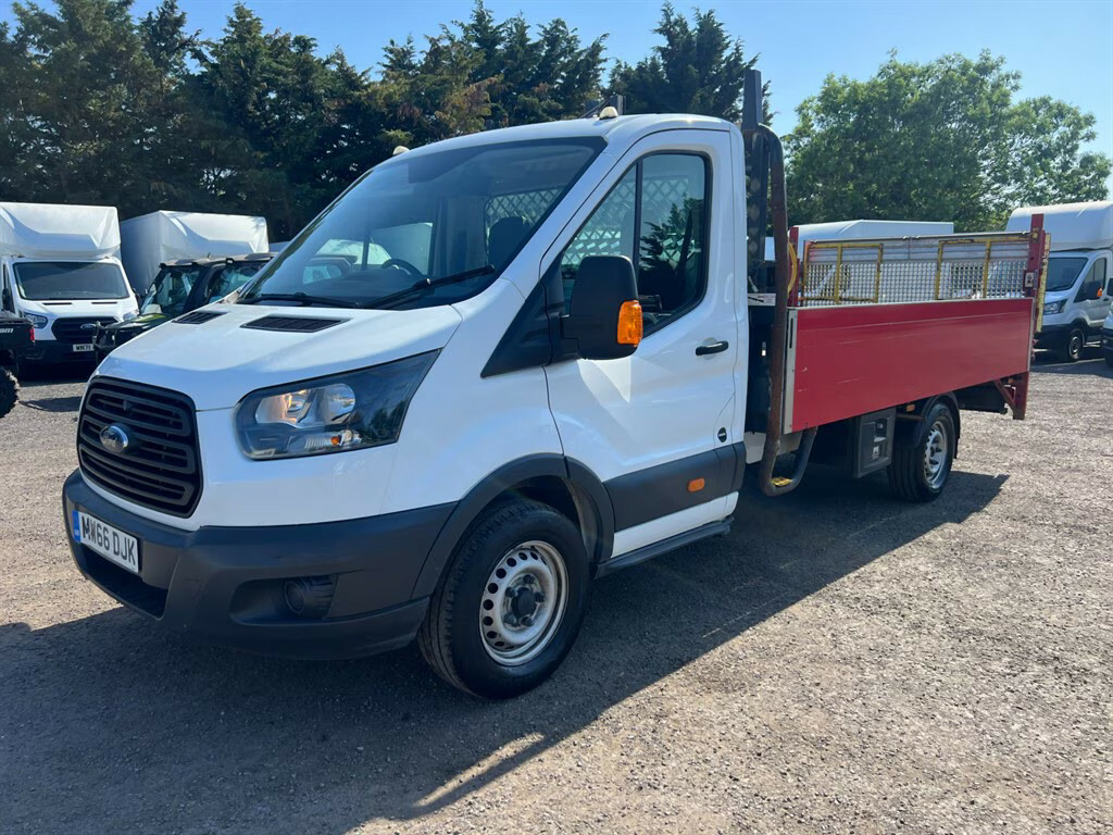 Ford Transit Custom 2.0 Tdci 130Ps Chassis Cab Chassis Cab Manu MW66DJK White #6