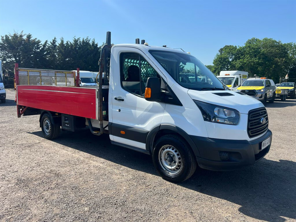Ford Transit Custom 2.0 Tdci 130Ps Chassis Cab Chassis Cab Manu MW66DJK White #2