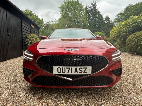 Genesis G70 2.2D Sport Shooting Red #5