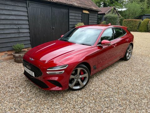 Genesis G70 2.2D Sport Shooting Red #2