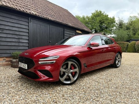 Genesis G70 2.2D Sport Shooting Red