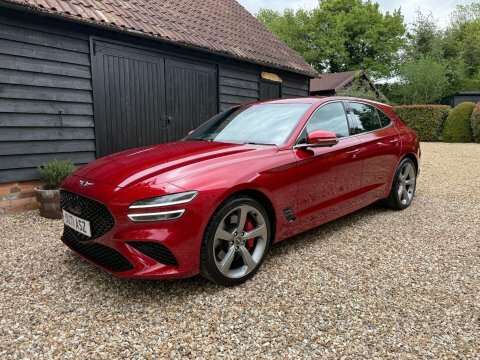 Genesis G70 2.2D Sport Shooting Red #6