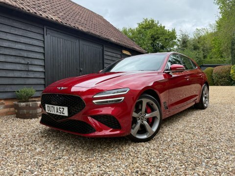 Genesis G70 2.2D Sport Shooting Red #3