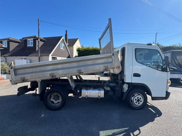 Mitsubishi Fuso Canter Td 3C13 Tipper White #5