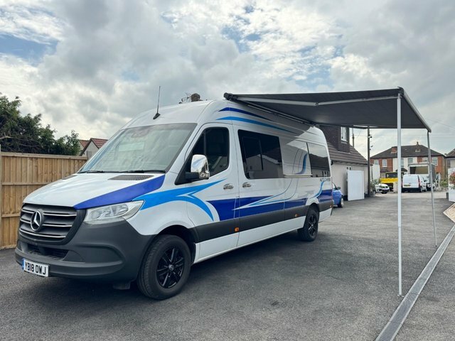 Mercedes-Benz Sprinter 414 Cdi Camper Van White