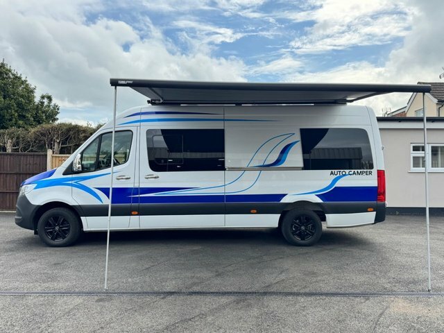 Mercedes-Benz Sprinter 414 Cdi Camper Van White #2