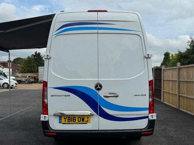 Mercedes-Benz Sprinter 414 Cdi Camper Van White #6