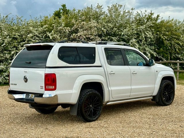 Volkswagen Amarok 2.0 Bitdi Bluemotion Tech Highline Pickup Double C White #2