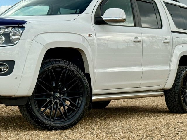 Volkswagen Amarok 2.0 Bitdi Bluemotion Tech Highline Pickup Double C White #4