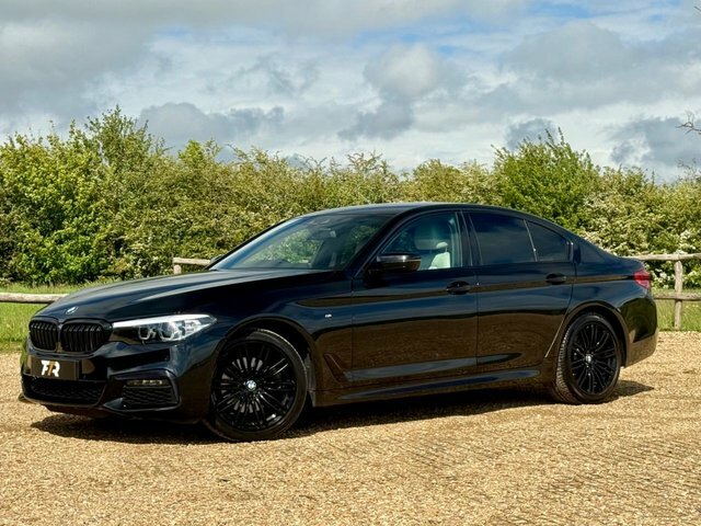 BMW 5 Series 2.0 520D M Sport Saloon Xdrive Eur Black