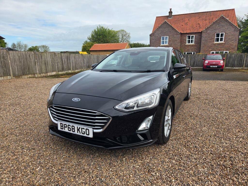 Ford Focus 1.0T Ecoboost Zetec Hatchback BP68KGO Black #3