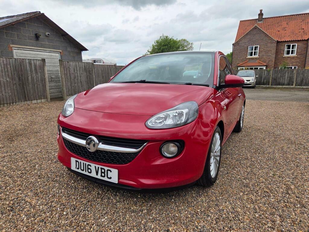 Vauxhall Adam 1.4I Glam Hatchback DU16VBC Red #3