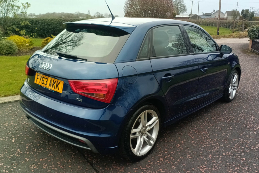Audi A1 Hatchback FY63AKK Purple #4