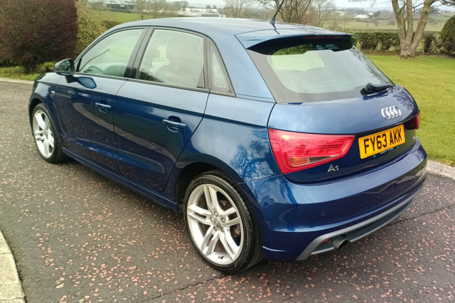 Audi A1 Hatchback FY63AKK Purple #3