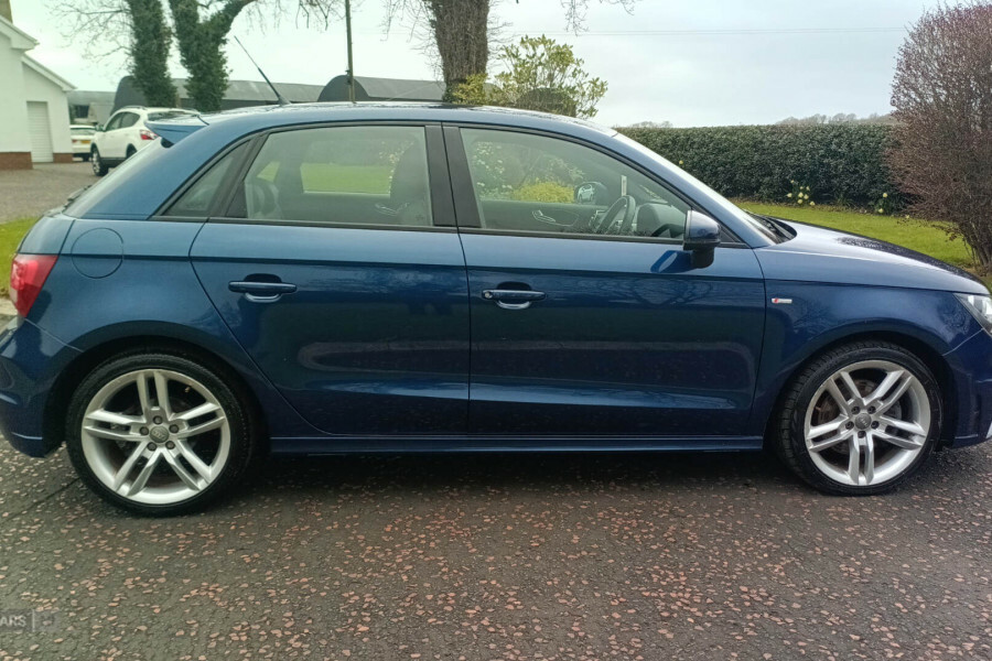 Audi A1 Hatchback FY63AKK Purple #2