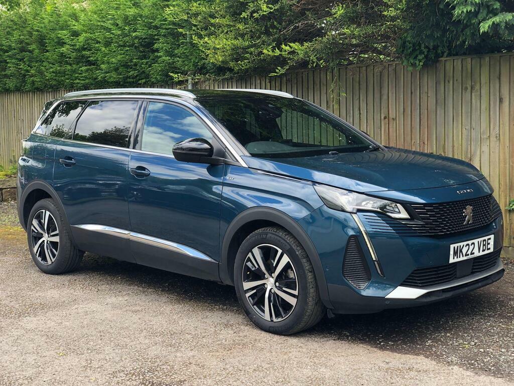 Peugeot 5008 1.5 Bluehdi Gt Suv MK22VBE Blue #4