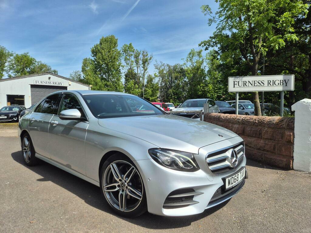 Mercedes-Benz E Class 2.0 E220d Amg Line G-tronic Euro 6 S S Silver