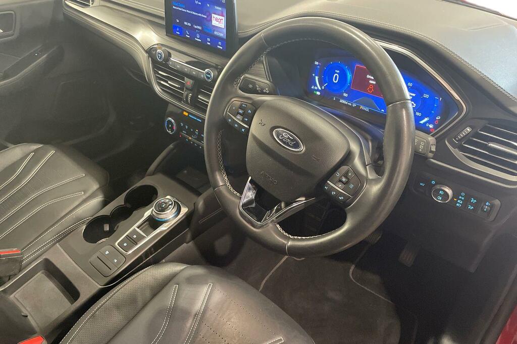 Ford Kuga 2.5 Fhev Vignale Cvt YO23XGC Red #6