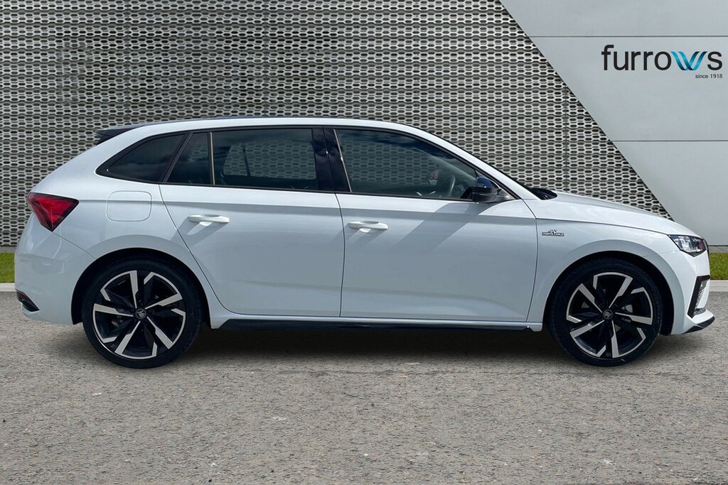 Skoda Scala 1.0 Tsi 116 Monte Carlo Edition Dsg DS75MMJ White #4