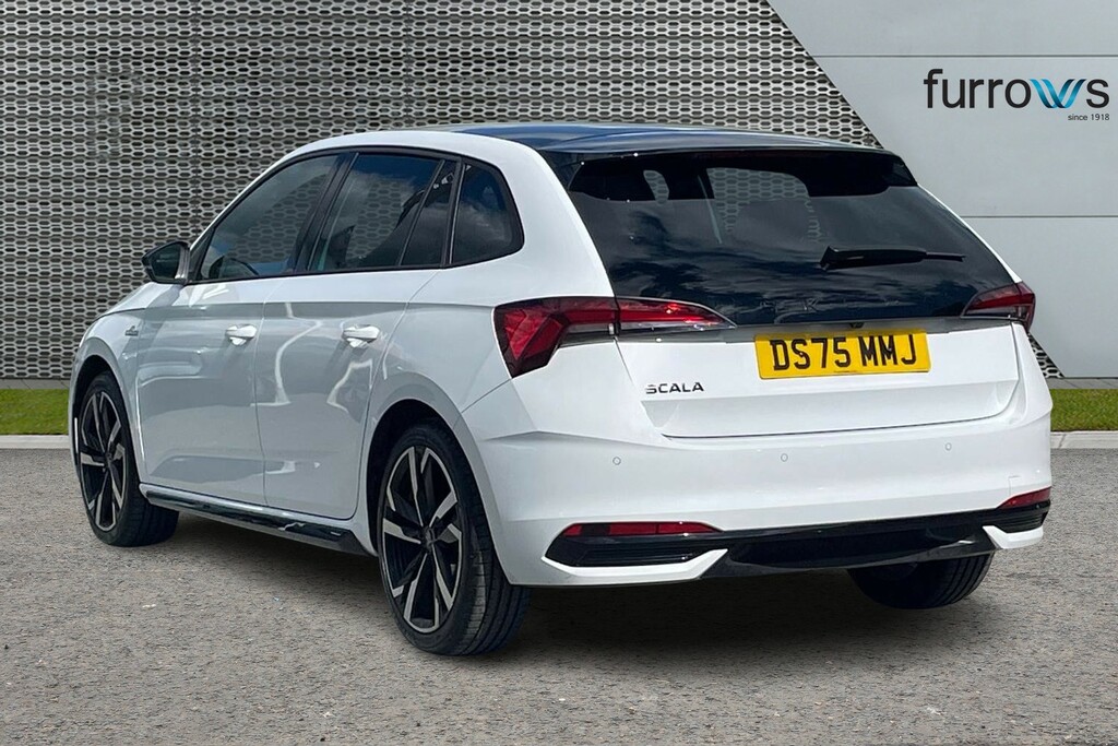 Skoda Scala 1.0 Tsi 116 Monte Carlo Edition Dsg DS75MMJ White #3