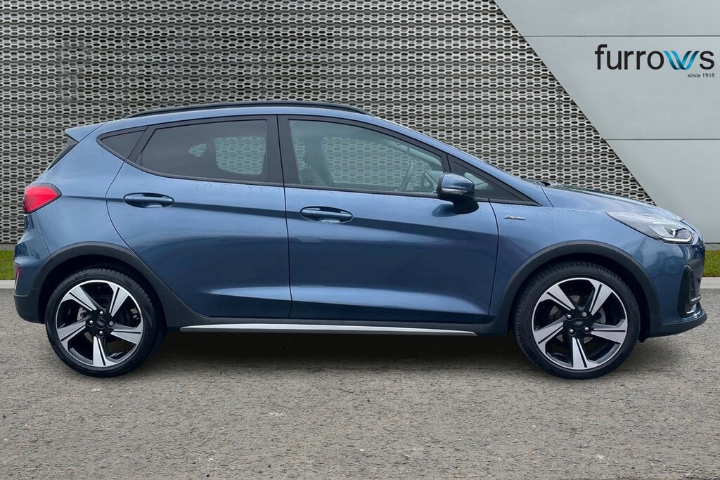 Ford Fiesta 1.0 Ecoboost Hybrid Mhev 125 Active YC23JGU Blue #4