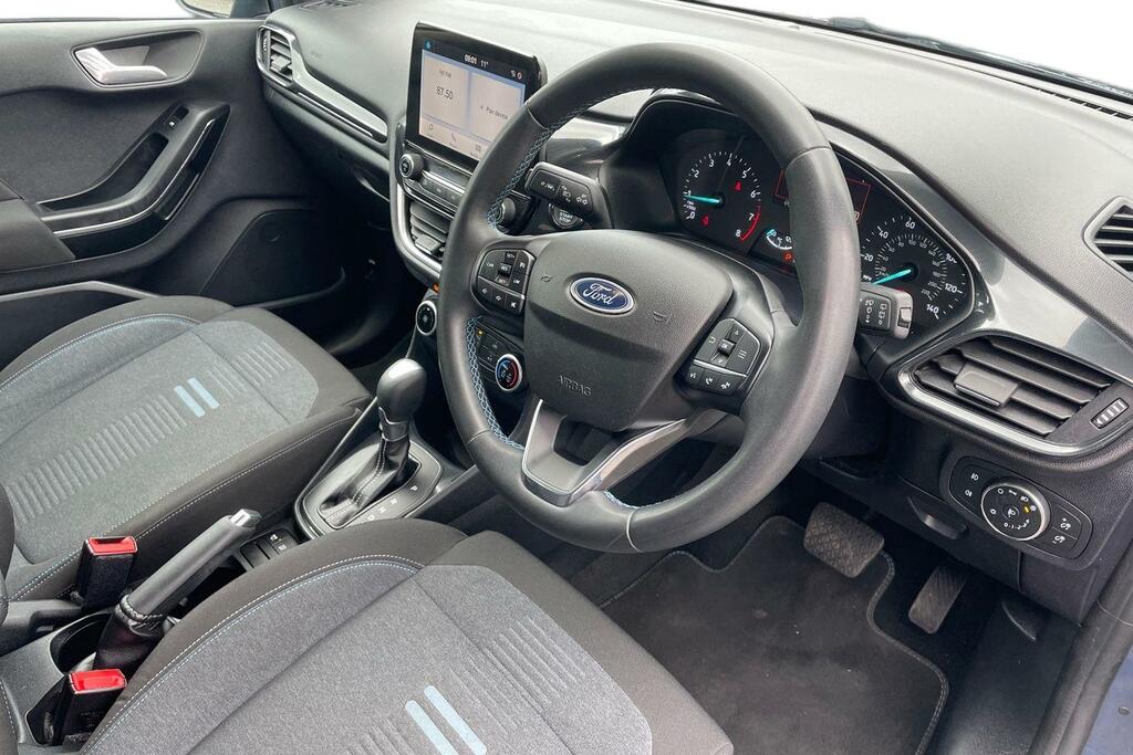 Ford Fiesta 1.0 Ecoboost Hybrid Mhev 125 Active YC23JGU Blue #6