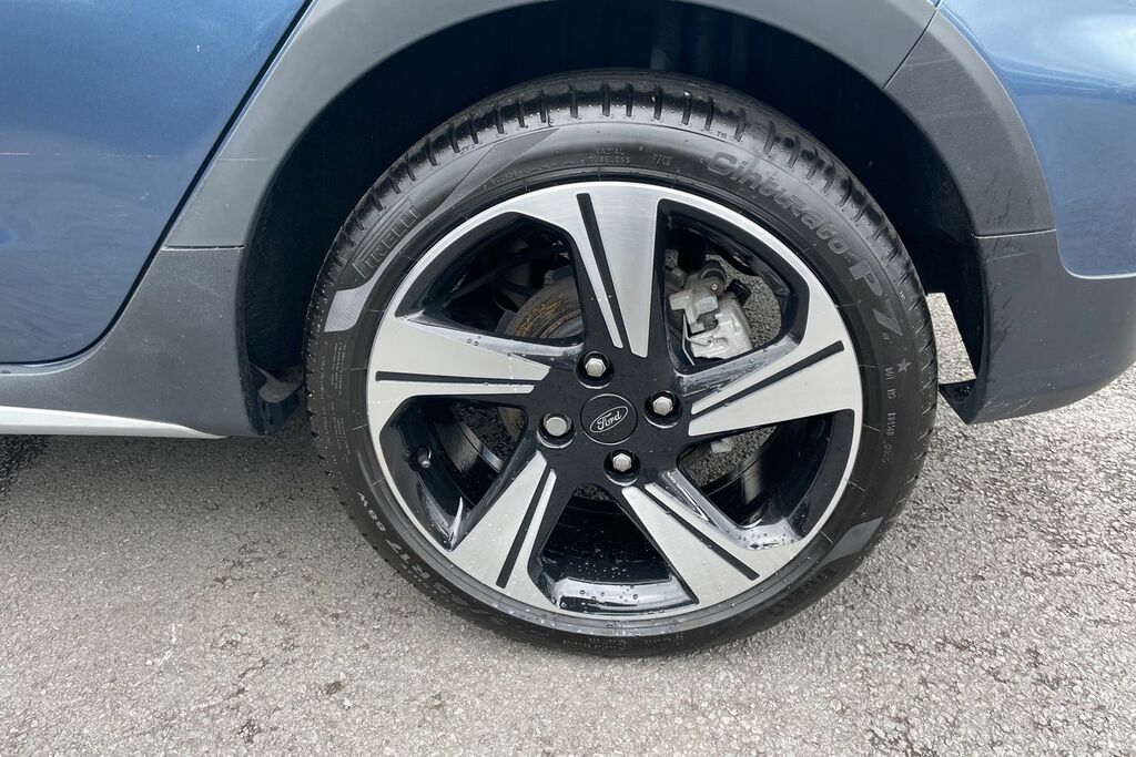 Ford Fiesta 1.0 Ecoboost Hybrid Mhev 125 Active YC23JGU Blue #5