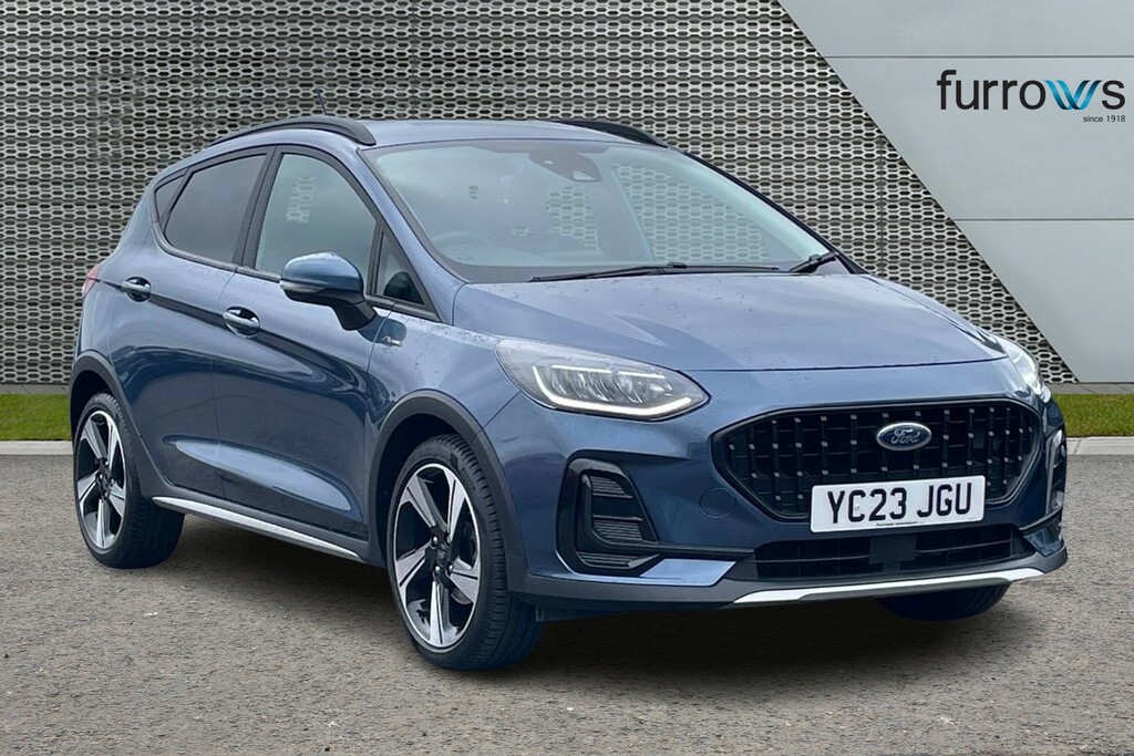 Ford Fiesta 1.0 Ecoboost Hybrid Mhev 125 Active Blue