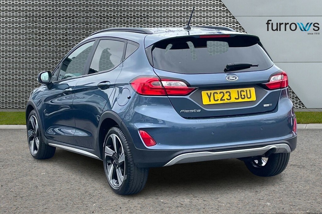 Ford Fiesta 1.0 Ecoboost Hybrid Mhev 125 Active YC23JGU Blue #3