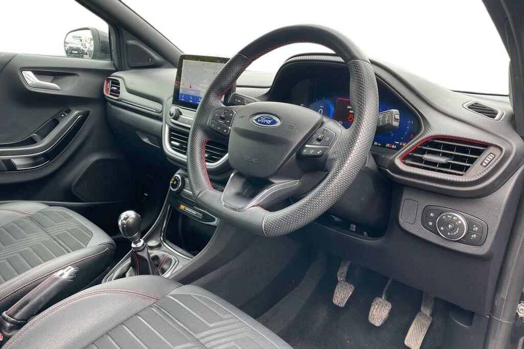 Ford Puma 1.0 Ecoboost Hybrid Mhev 155 St-line X ML23GTU Black #6